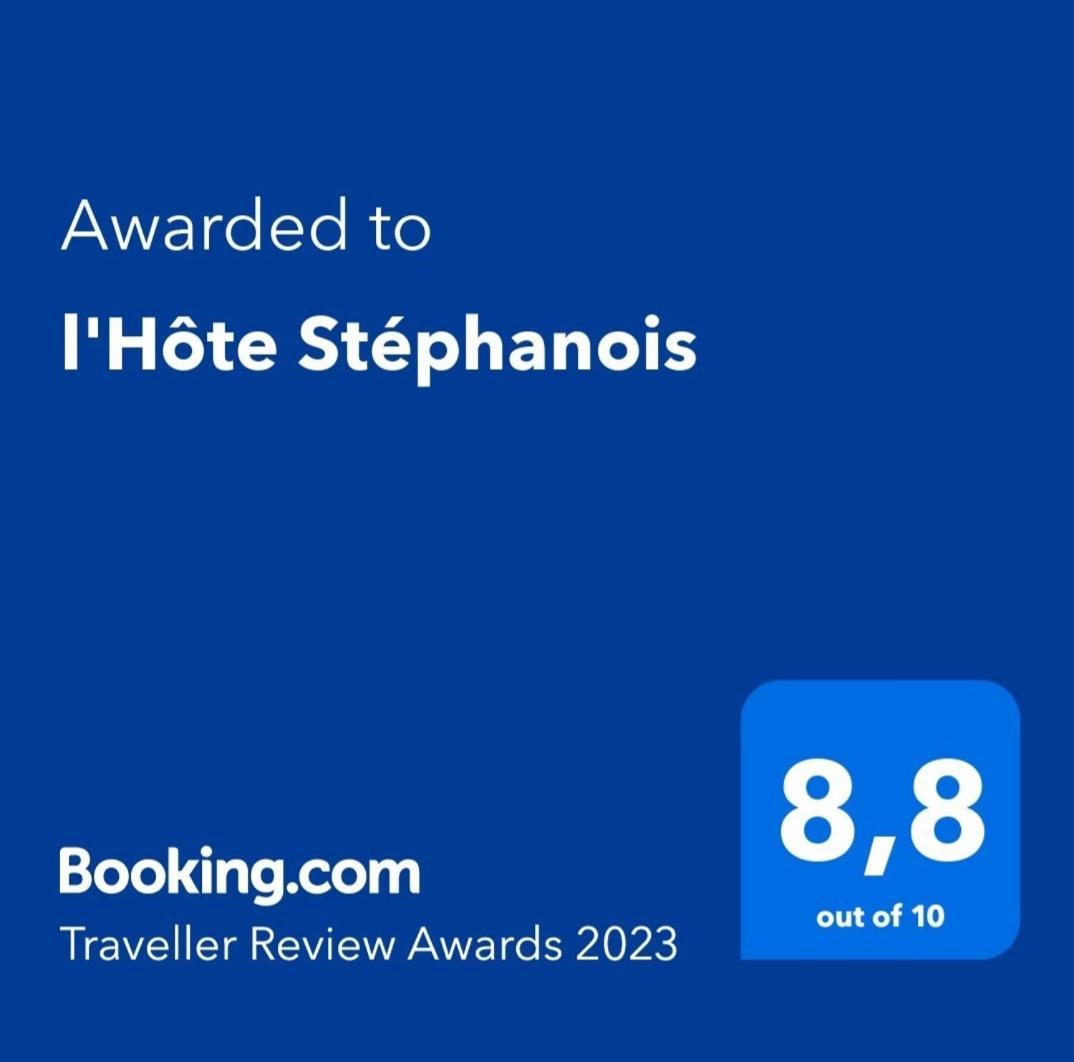 Hote Stephanois Studio, Parking& Borne Electrique 圣艾蒂安 客房 照片